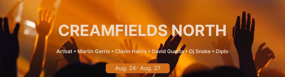 Creamfields North Festival Biletleri